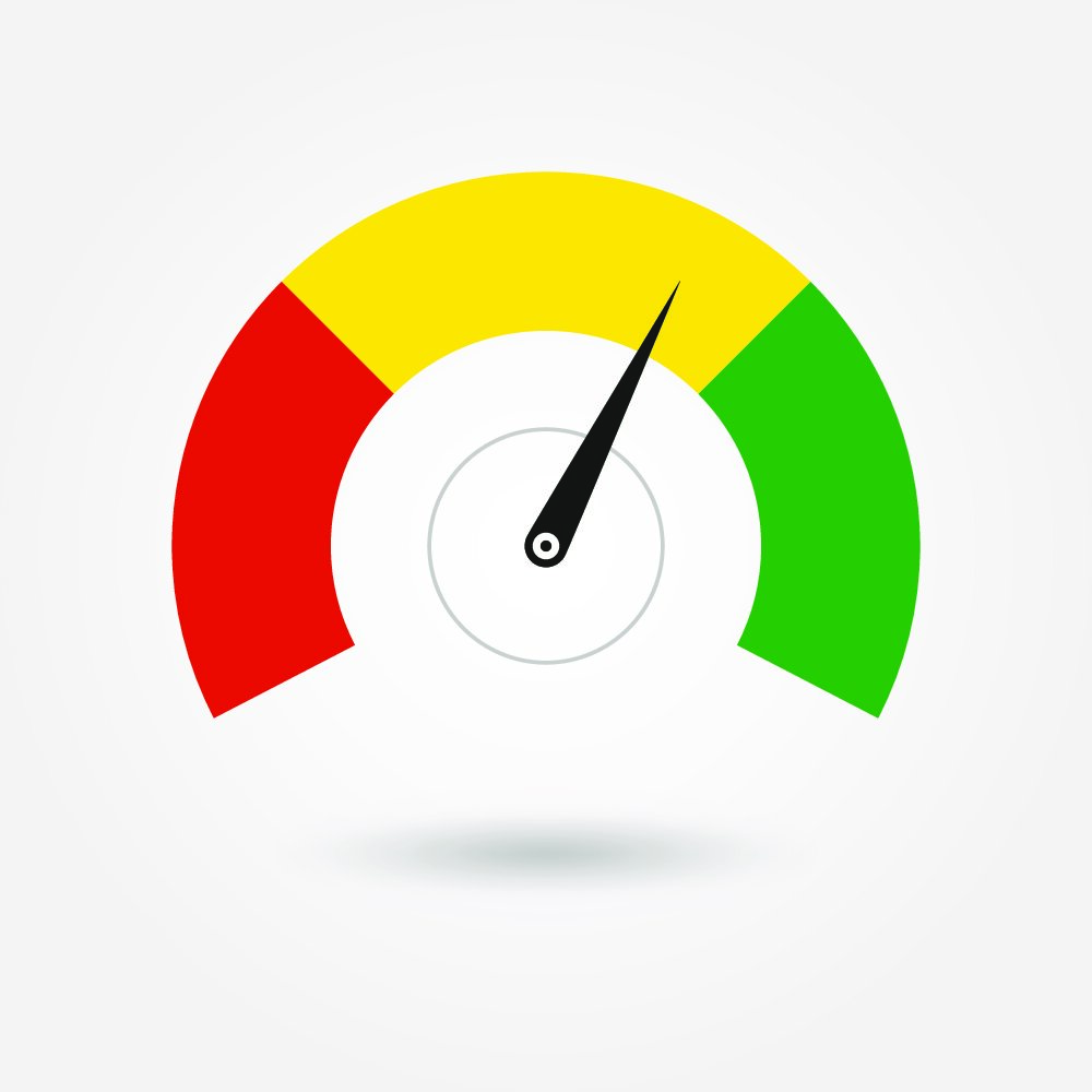 Anger Meter divides anger states into three segments, green, yellow, and red.